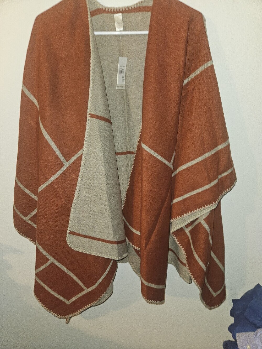 Cato Womans Reversible Wrap One Size NWT